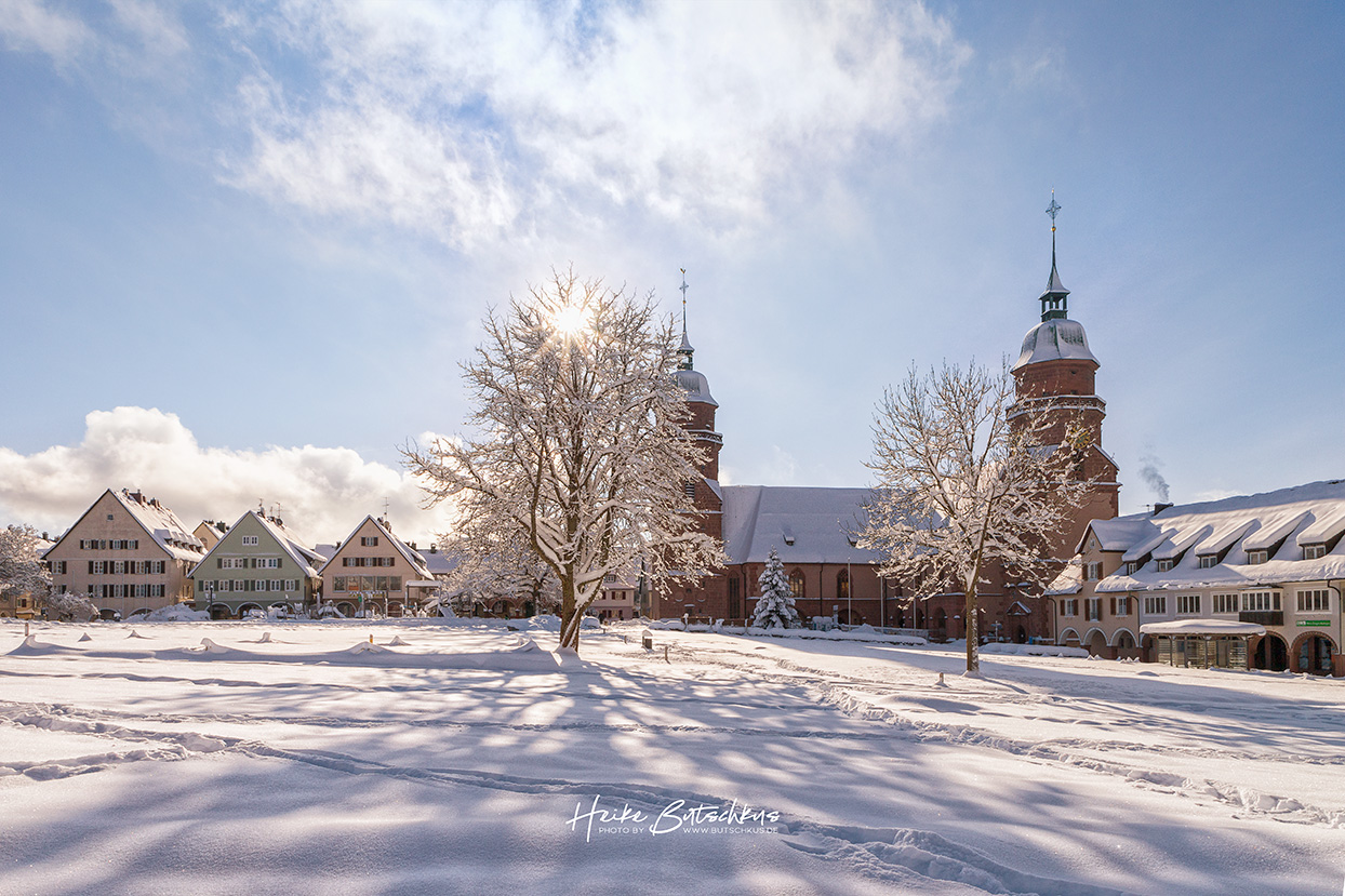 Foto Freudenstadt, Winter, Stadtkirche